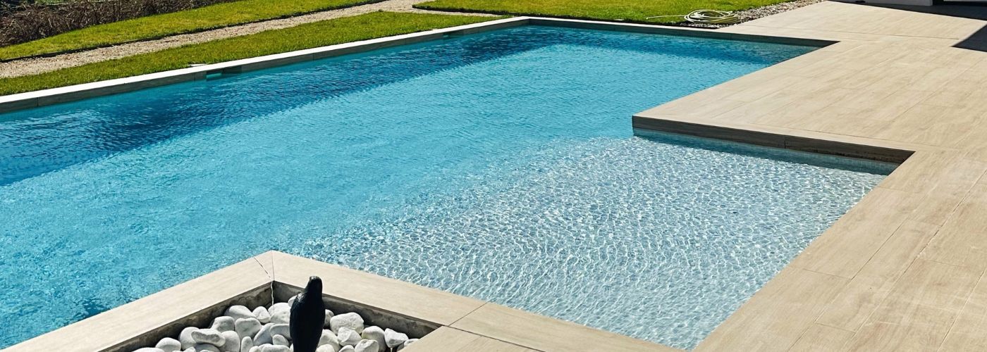 Reshaping an Outdated Pool Into a Modern Design